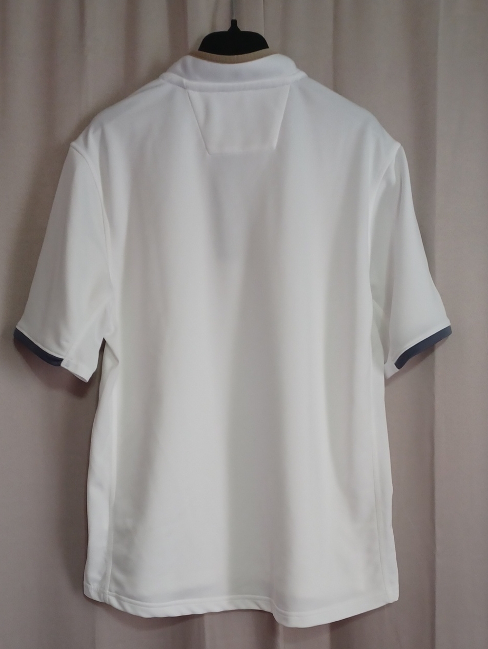 Adidas Men’s White Climalite Half-Zip Short Sleeve Polo Shirt - Picture 10 of 15